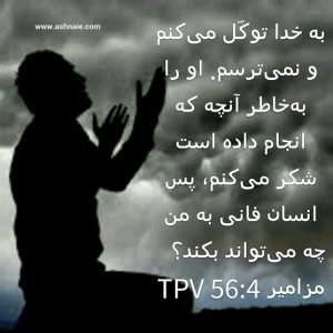 مزامیر باب ۵۶ آیه ۴